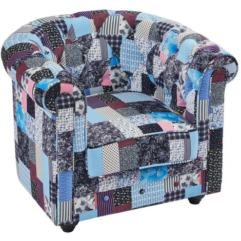 Poltrona in Tessuto patchwork - CHESTERFIELD