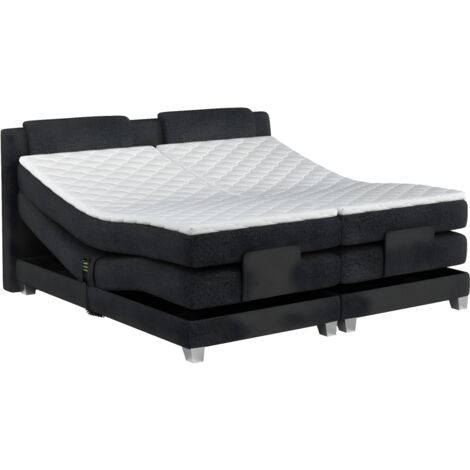 Set letto boxspring testata + reti relax elettriche + materasso + topper  CASTEL di PALACIO - 2