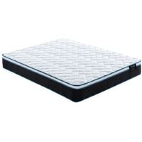 Materasso 140 x 190 cm molle insacchettate e memory foam rinfrescante sp. 23  cm - TORANO di