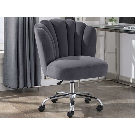 Silla de oficina, silla ergonómica de respaldo alto para computadora con  reposapiés reversible, silla de escritorio ajustable en altura, color marrón