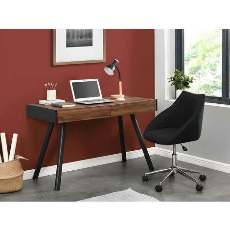 Silla de escritorio - Tela - Beige - Altura ajustable - TOARA