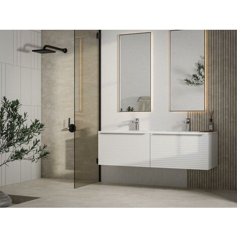 Mueble de baño con lavabo Filadelpia blanco 120x48 cm
