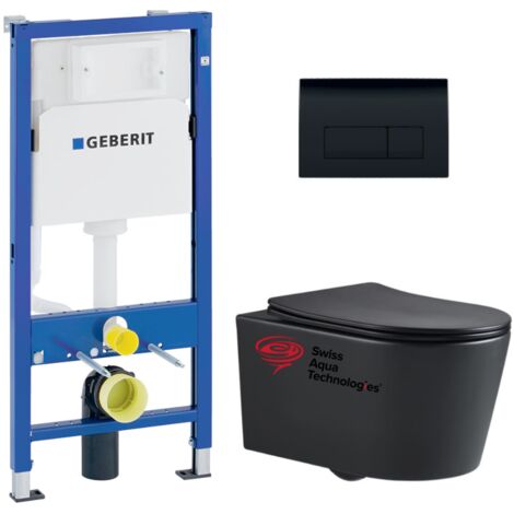 Hänge-WC Set Mit Spülkasten - Modernes Vorwandelement Fürs Badezimmer