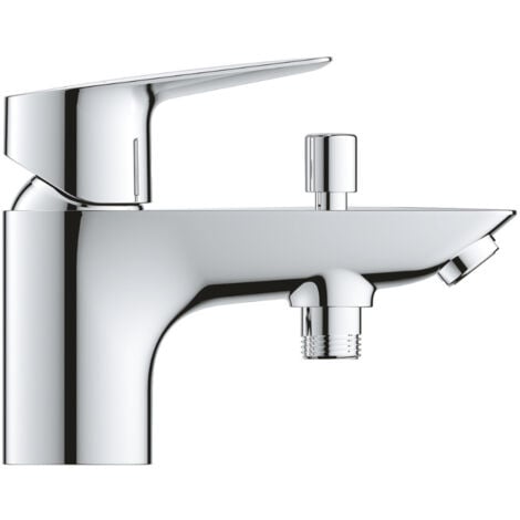 Grohe BauEdge Einhebel-Badewannen-/Brausebatterie, Chrom (23562001)
