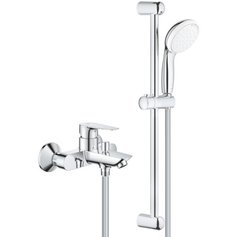 Design House 547455 Einhand-Badarmatur Für Wanne & Dusche - Klassisches Design In Chrom