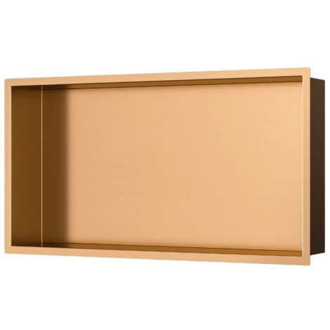 Swiss Aqua Technologies Aurum UP-Wandnische, Edelstahl 304, 60x30x10cm, Kupfer PVD gebürstet (SATAURN6030BRG)