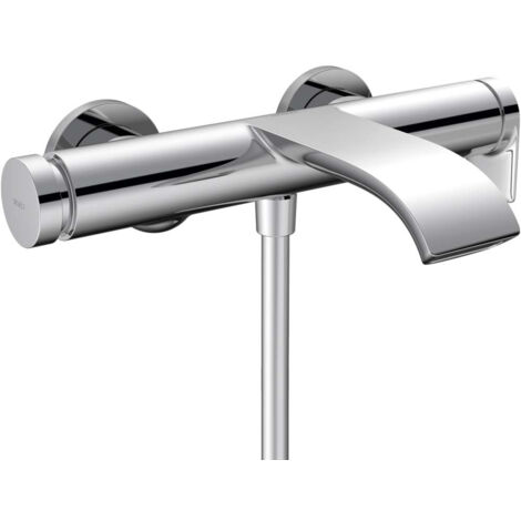Hansgrohe Vivenis Wannen/Brausebatterie, Wasserfallauslauf, Chrom (75420000)