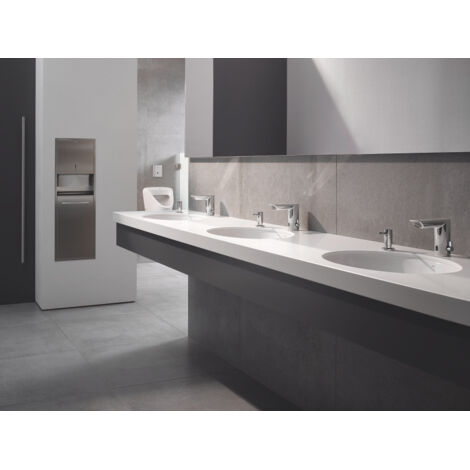 Grohe Bau Cosmopolitan E 2er-Set Infrarot am Strand, einflutig, Chrom ...