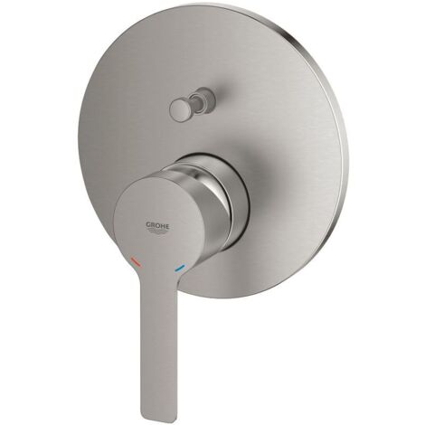 Grohe Lineare Einhand-Wannenbatterie, 2-Wege-Umsteller, 24064DC1