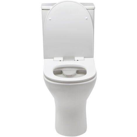 Siko Combi Stand-WC ohne Flansch, mit Slim-Softclose-Sitz - Befüllung von der Seite (EUR990)