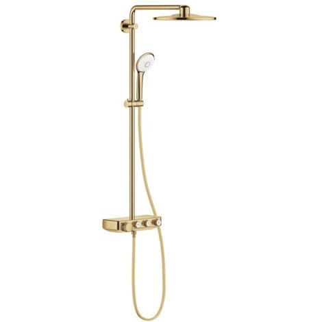 Grohe Duschsystem Euphoria SmartC 310 Duo m AP-Thermostat, Wandmontage, cool sunrise (1/5)