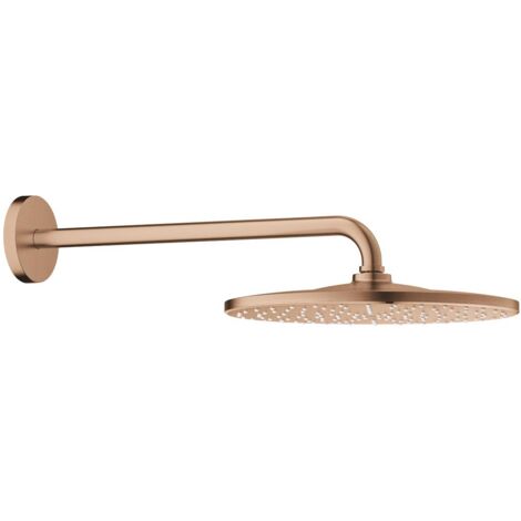 Rainshower Mono 310 Kopfbrausen‑Set mit 422 mm Arm, warm sunset gebürstet