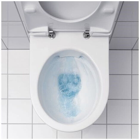 Geberit iCon Wand-WC ohne Spülrand, Abgang waagerecht, Weiß (204.060.000)