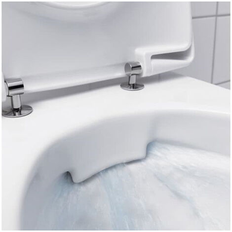 Geberit iCon Wand-WC ohne Spülrand, Abgang waagerecht, Weiß (204.060.000)