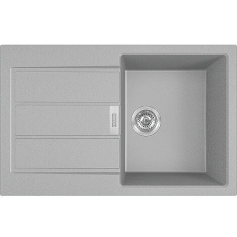 Franke Sirius 2.0 - Tectonite-Spüle S2D 611-78, 78x50 cm, Grau 143.0613.585