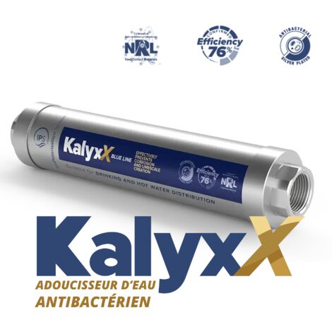 Sapho Swiss Aqua - Wasserenthärter IPS Kalyxx BlueLine G 1/2, Edelstahl IPSKXG12