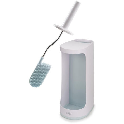 Joseph Joseph Flex™ Store Toilettenbürste mit großem Aufbewahrungshalter, hellblau (70536) (1/3)