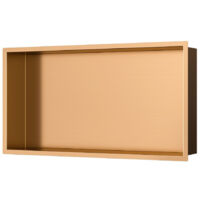 Swiss Aqua Technologies Aurum UP-Wandnische, Edelstahl 304, 60x30x10cm, Kupfer PVD gebürstet (SATAURN6030BRG)