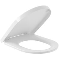 VB WC-Sitz Architectura 376x452x42mm Oval Weiß Alpin