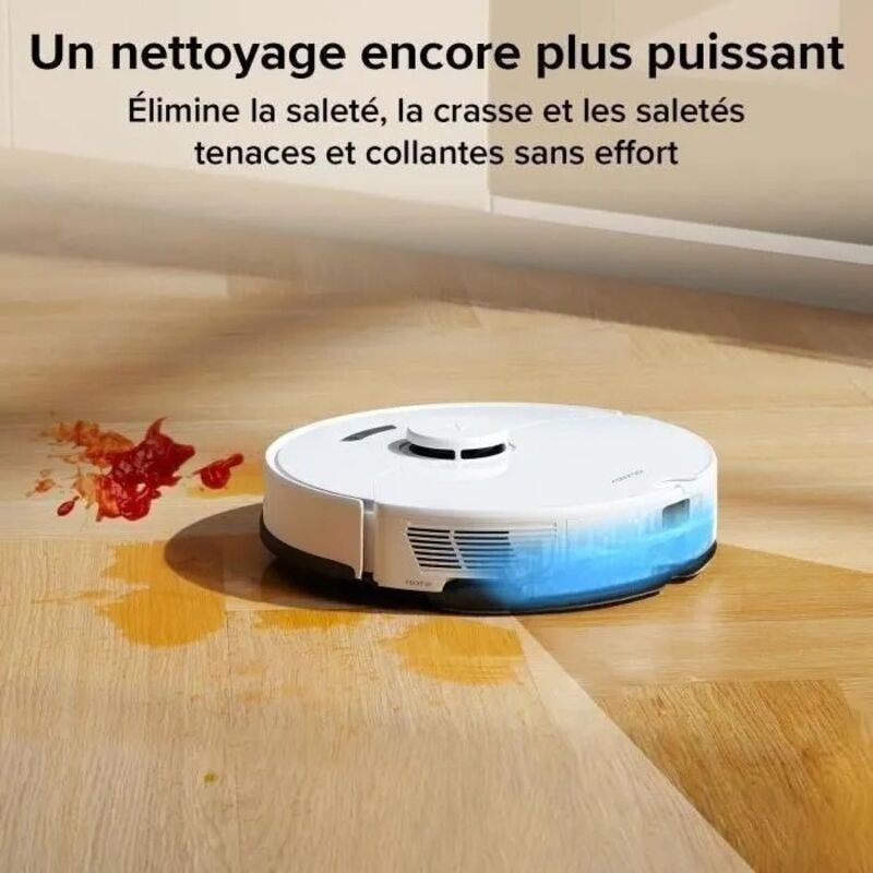 8 Serpillières Lavables Pour Roborock Q Revo Et Similaires - Compatibles Qrevo S, Pro, Edge, Saros Z70/10R