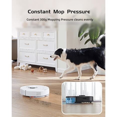 Roborock Q7 Max Aspirateur Robot Laveur 4200 Pa (Mise à Niveau du S5 Max )