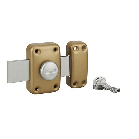 Thirard - Serratura per porta da garage CAPITAL con cilindro da 30 mm e catenaccio da 160 mm 3 chiavi - 91316