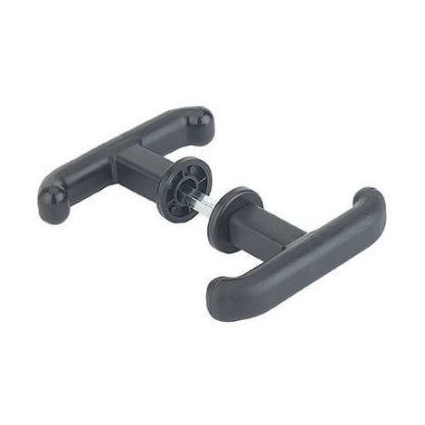 Maniglia In PVC Per Porta Garage Grigia - 46mm Di Altezza Per Scorrevole O Basculante - Foto 10