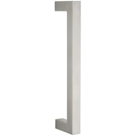 Coppia di maniglie in acciaio inox 25x25 per porta a battente ea 300 mm - THIRARD