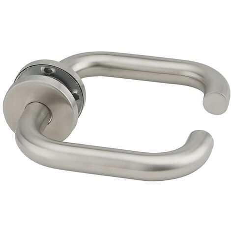 Cartello Sicurezza "Fire Door Keep Shut" (Tenere Chiusa Porta Tagliafuoco) - Disco In Acciaio Inox 76mm - Viti Incluse - Prodotto UK - 2