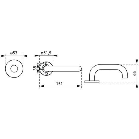2 Maniglie Ad Anello A Scomparsa In Acciaio Inox 316 Con Viti – Per Barche, Mobili E Portelli, 57x76mm