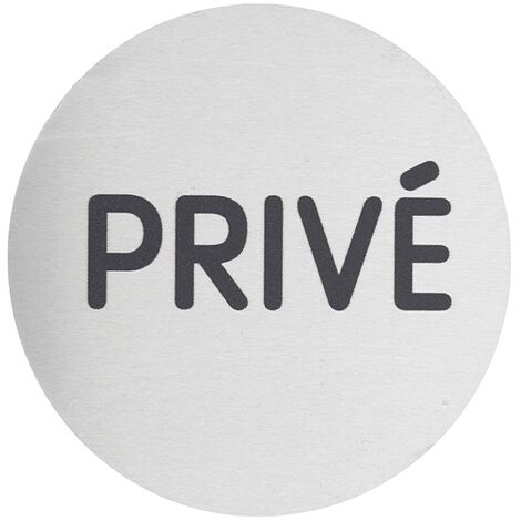 Adesivo in vinile privato, icone private, pittogramma per