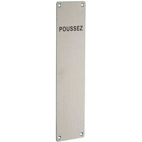 Piastra Poussez 300mm, acciaio inossidabile 304 - THIRARD