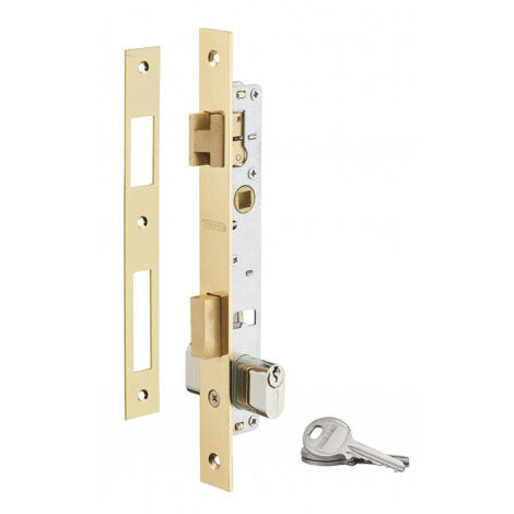 Serratura da incasso per cilindro europeo, asse 14 mm, 3 chiavi – THIRARD (1/3)