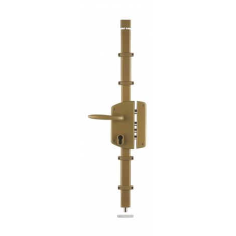 Cassa serratura MELISSA, oro, con quadro maniglia, 85 x 174 mm, destra – THIRARD (1/3)