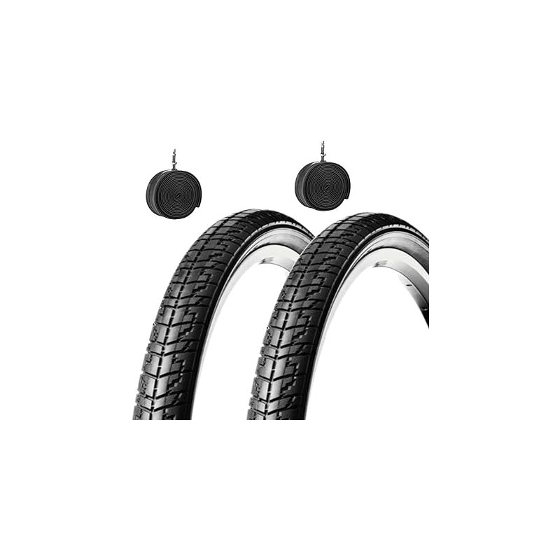 2 Deestone Fahrradreifen 12 1/2 X 1.75 Zoll (47-203) – Slick-Profil Für Kinderrad, Citybike & Mountainbike