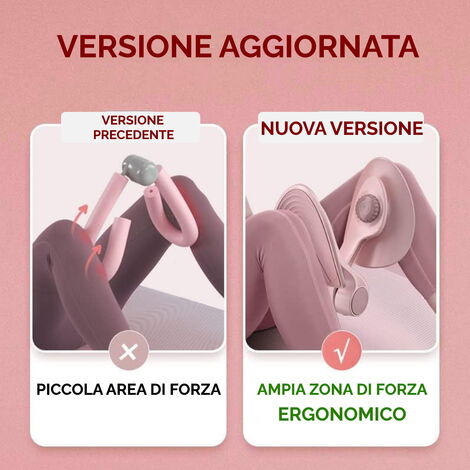 ATTREZZO GINNICO MOLLA X GAMBE GLUTEI INTERNO COSCIA HIP TRAINER HOME FITNESS