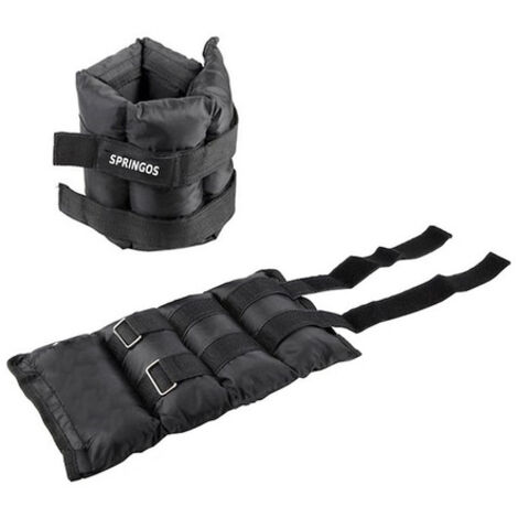 Pesi Polsi e Caviglie Wrist/Ankle Weights (2 x 3 kg) con Cinturino Regolabile