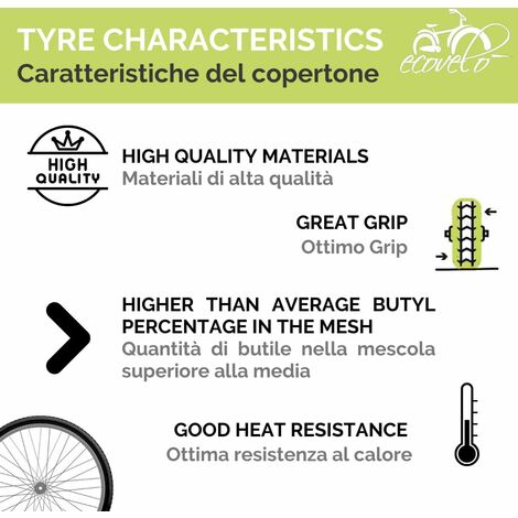 2 Copertoni MTB 26 X 1.90 + Camere D'Aria - Pneumatici Tassellati Per Mountain Bike Adulto - Foto 6