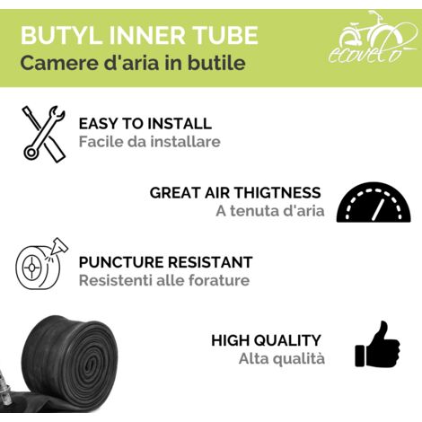 2 Camere D'Aria Scooter 2.50/2.75-16 | Valvola Dritta TR4 Per Motorini Classici - Foto 5