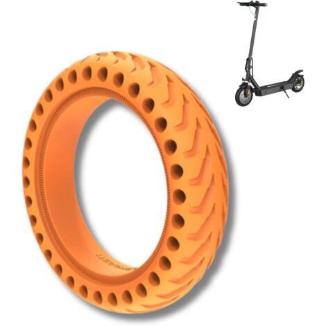 1 RUOTA 8,5 POLLICI PER MONOPATTINO ELETTRICO GOMME PIENE GIALLE 8 1/2 X 2 RICAMBIO (1/5)