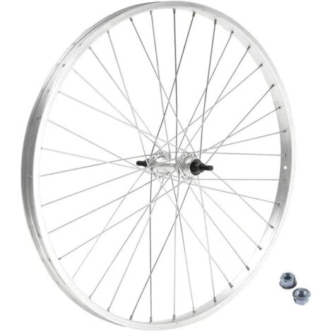 Cerchioni Bici Mtb Ruota Posteriore Completa Bici 26x1 3/8 - Cerchio Alluminio Con Copertone E Camera D'Aria Ricambio Bici Olandese - Foto 13