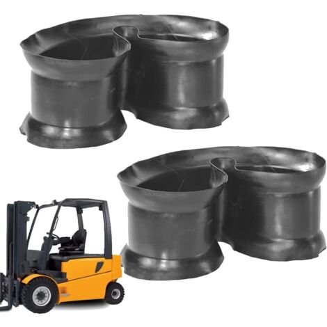 2 Flap in Gomma Misura 6.50-10 PROTETTORI per Pneumatici COPERTONI INDUSTRIALI MULETTO GOMME Carrello ELEVATORE