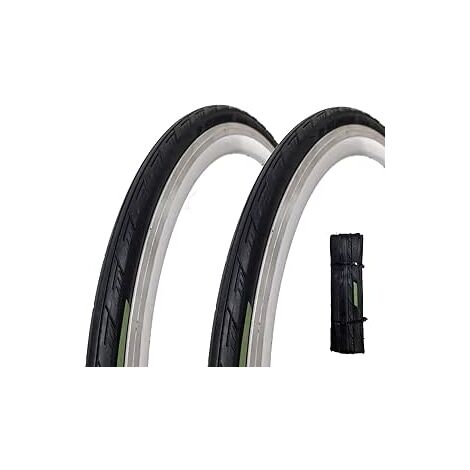2 COPERTONCINI 700X25C PNEUMATICI BICICLETTA PIEGHEVOLI STRADALI BICI DA CORSA BIKE GARA Ecovelo