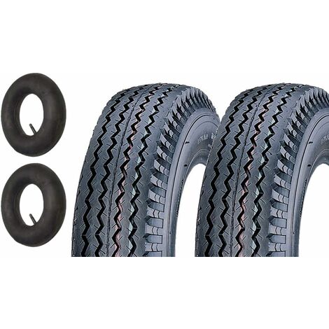 2 CAMERE d'Aria + 2 Pneumatici COPERTONI 4.00-10 RINFORZATI 6PR GOMME 69N per Ruote Carrello RIMORCHIO APPENDICE
ASIN: B07VRDCW5D Union