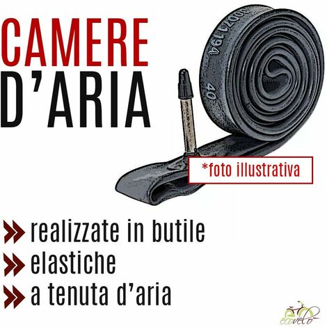 2 Camere D'Aria Per Carriola 3.00-4 Con Valvola TR87 Angolata - 260x85 Mm