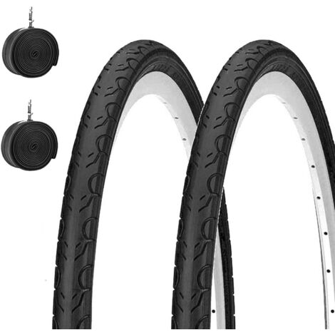 2 COPERTONI 700 X 35 C (37-622) + CAMERE DARIA PNEUMATICI STRADALI 28 1 5/8 3/8 (37-622) CITYBIKE TREKKING