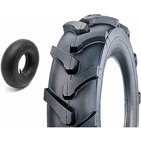 Pneumatico + Camera d'Aria per TRATTORINO 3.50-8 TM Rinforzato 4PR Gomma Ruota COPERTONE FALCIAERBA FALCIATUTTO MOTOZAPPA Union
