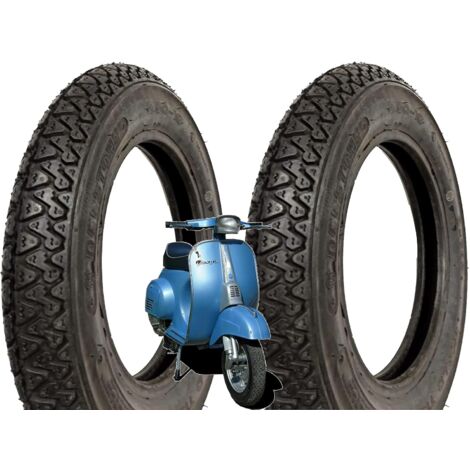 2 COPERTONI 3.00 10 42J 4 P.R. DISEGNO MICHELIN COMPATIBILI CON VESPA 50 SPECIAL PK 50 S XL N 125 ET3