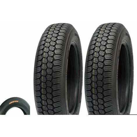 Deestone EGC12TXD 2 Pneus 125-12C 4PR 62J TUBELESS TL Pour Ape P I A G