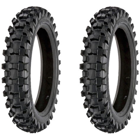2 GOMME COPERTONI PNEUMATICI MOTO MINI CROSS TASSELLATI MINIMOTO MINICROSS 2.50-10